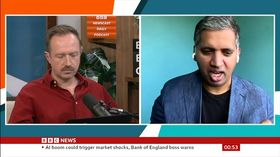 Still from BBC News at 23:00