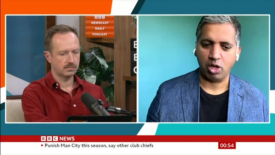Still from BBC News at 24:00