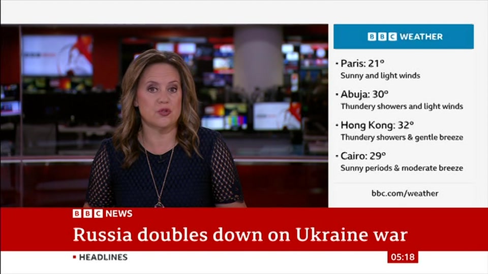 Still from BBC News at 18:30