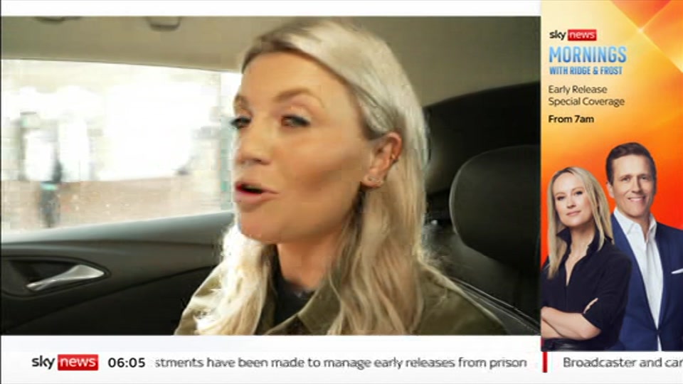 Still from Sky News at 5:30
