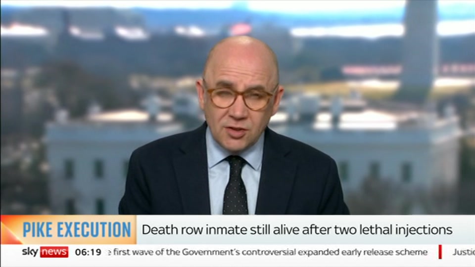 Still from Sky News at 19:30