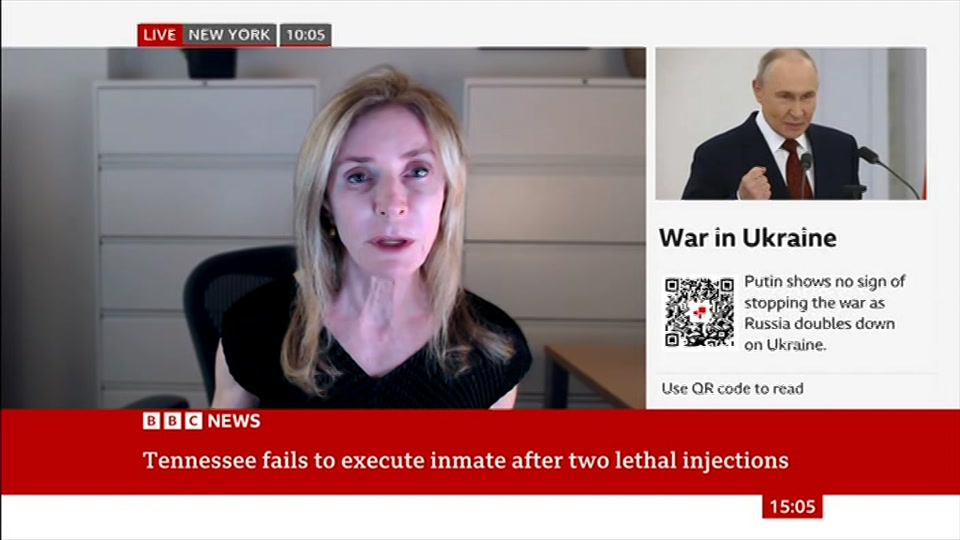 Broadcast still at 5m 30s. BBC News, Verified Live, 1 October 2026.