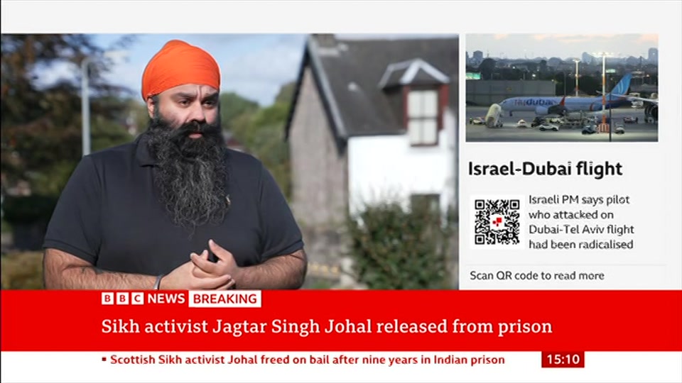 Still from BBC News at 10:00
