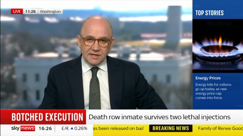 Broadcast still at 26m 30s. Sky News, Sky News Today with Jayne Secker, 1 October 2026.