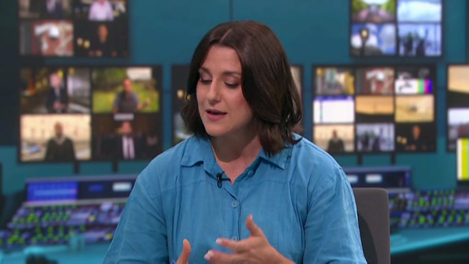 Broadcast still at 28m. ITV, ITV Evening News, 1 October 2026.