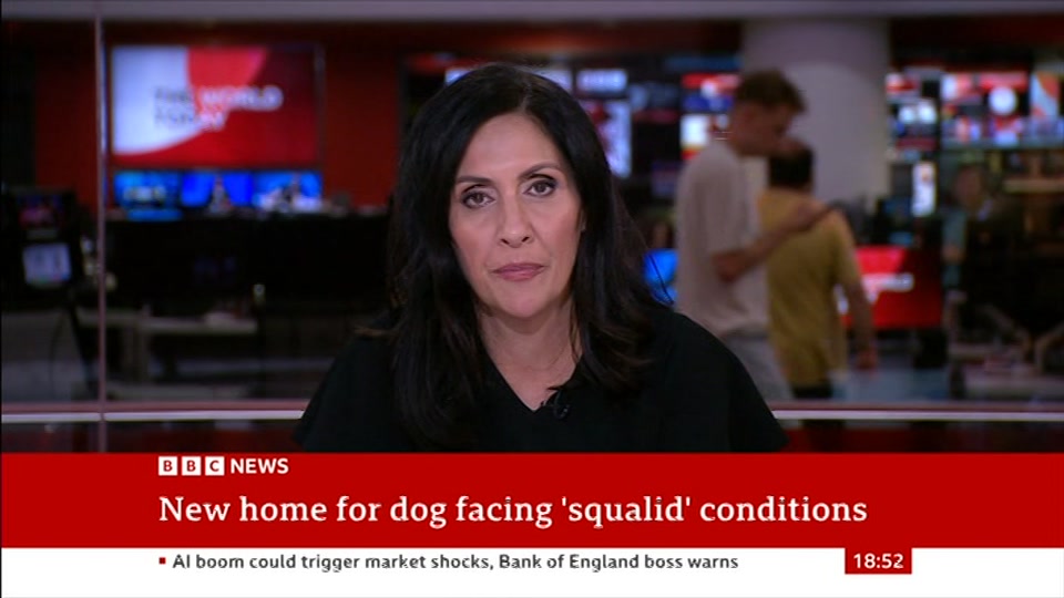 Still from BBC News at 22:00