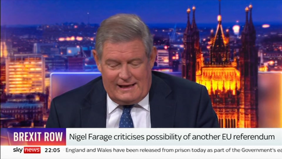 Still from Sky News at 5:30