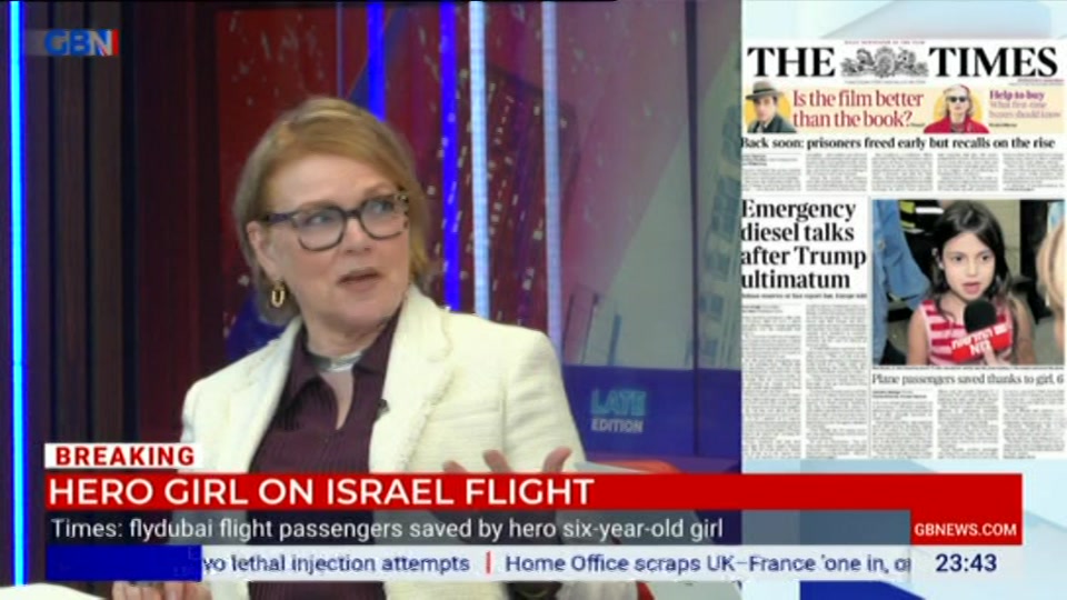 Broadcast still at 43m. GB News, New: Patrick Christys Tonight Late..., 1 October 2026.