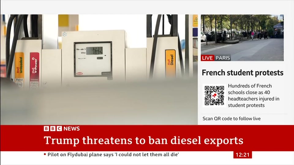 Still from BBC News at 21:30