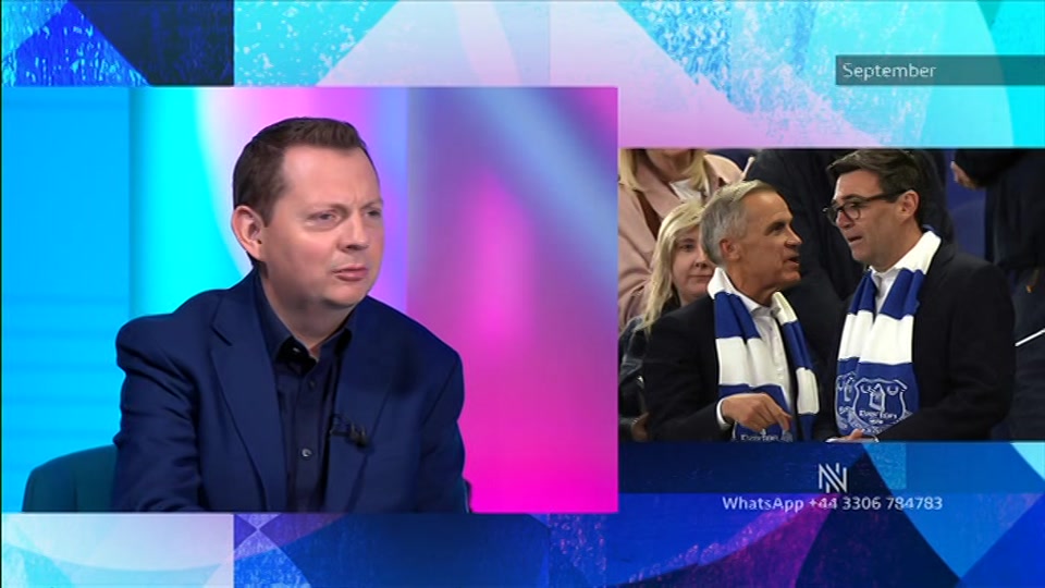 Broadcast still at 26m. BBC Two, Newsnight, followed by Weather, 2 October 2026.