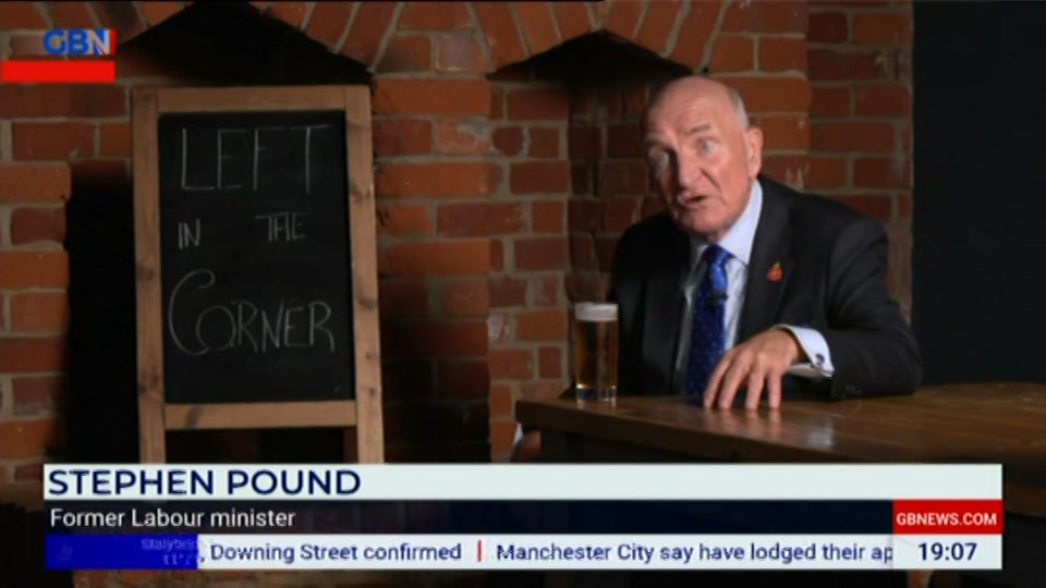 Still from GB News at 7:00