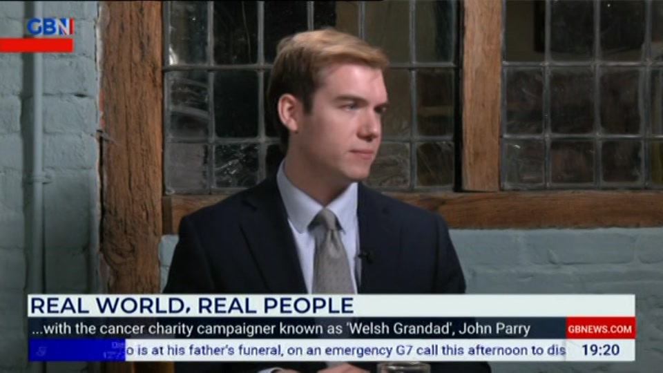 Still from GB News at 20:00