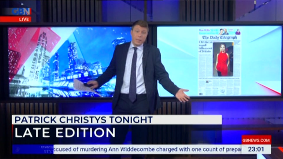 Still from GB News at 1:30