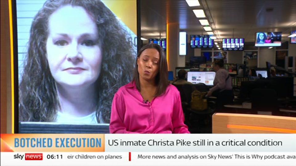 Still from Sky News at 11:30