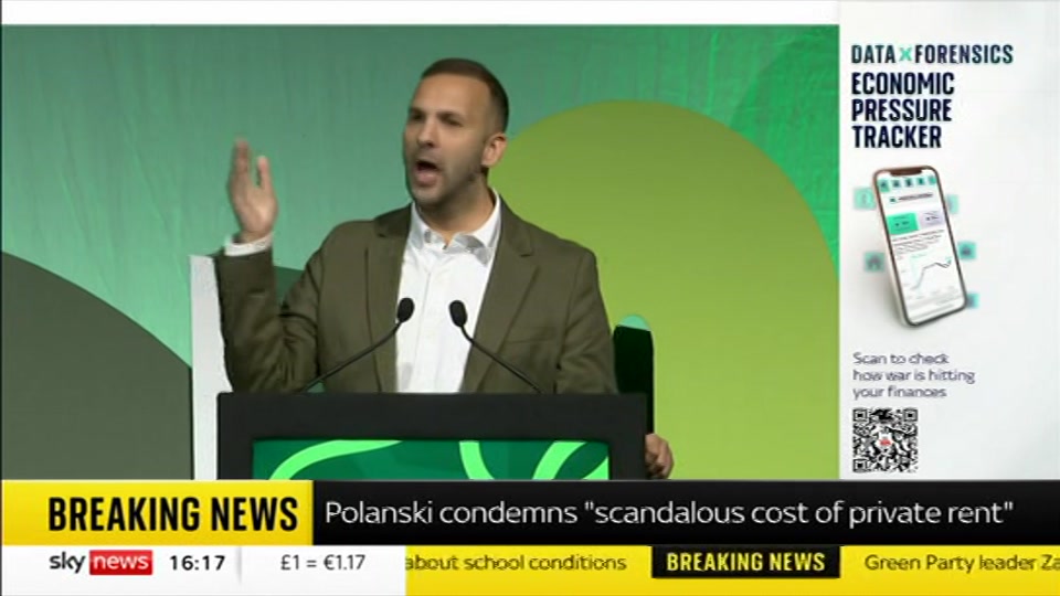 Still from Sky News at 17:30