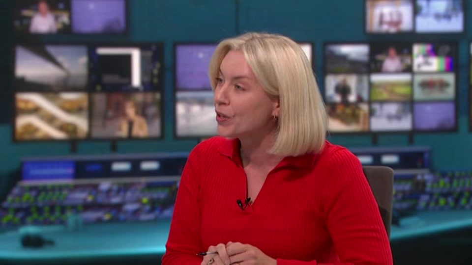 Broadcast still at 20m. ITV, ITV Evening News, 2 October 2026.