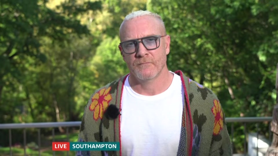 Broadcast still at 11m. ITV, ITV Lunchtime News, 2 October 2026.