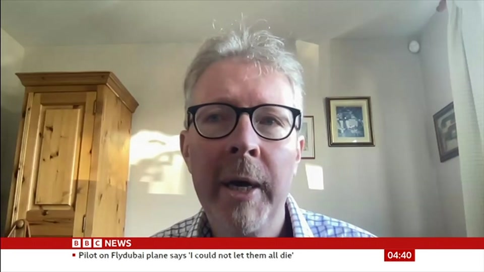 Broadcast still at 10m 30s. BBC News, The Media Show, 3 October 2026.