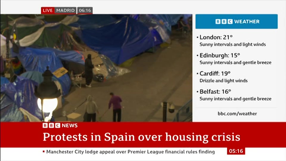 Broadcast still at 16m 30s. BBC News, 3 October 2026.