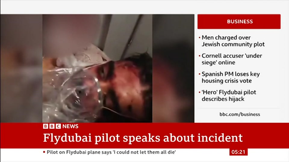 Still from BBC News at 21:00