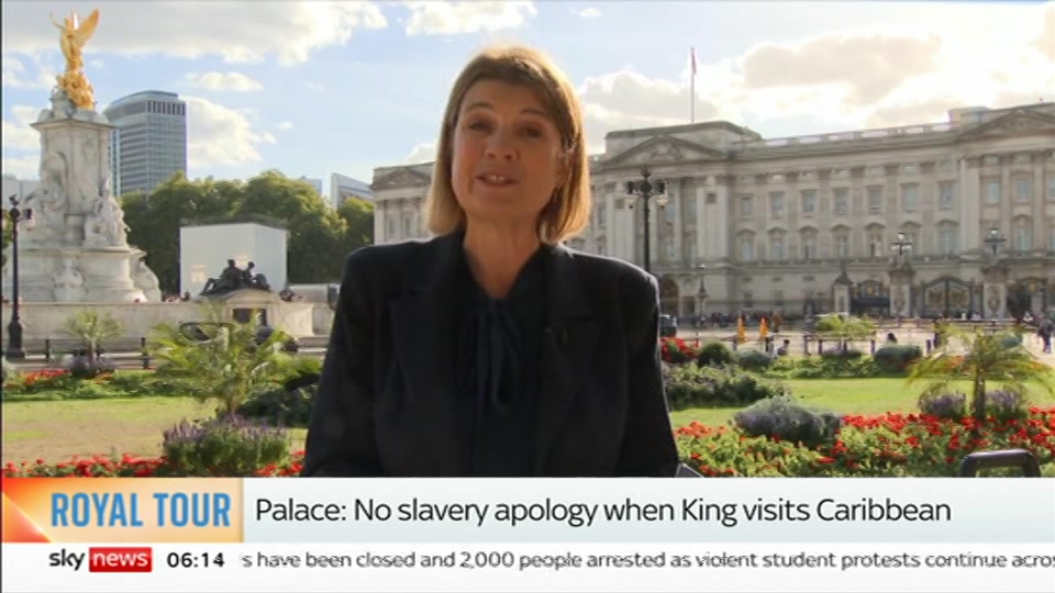 Still from Sky News at 14:00