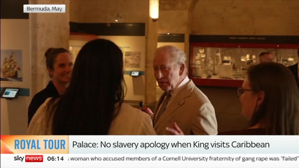 Still from Sky News at 14:30