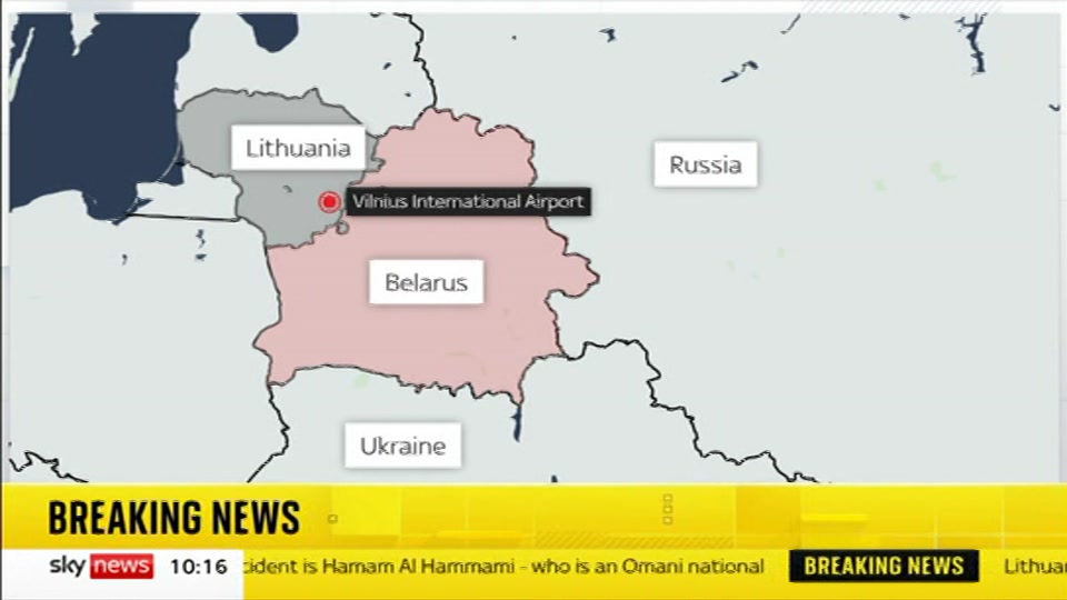 Still from Sky News at 16:30