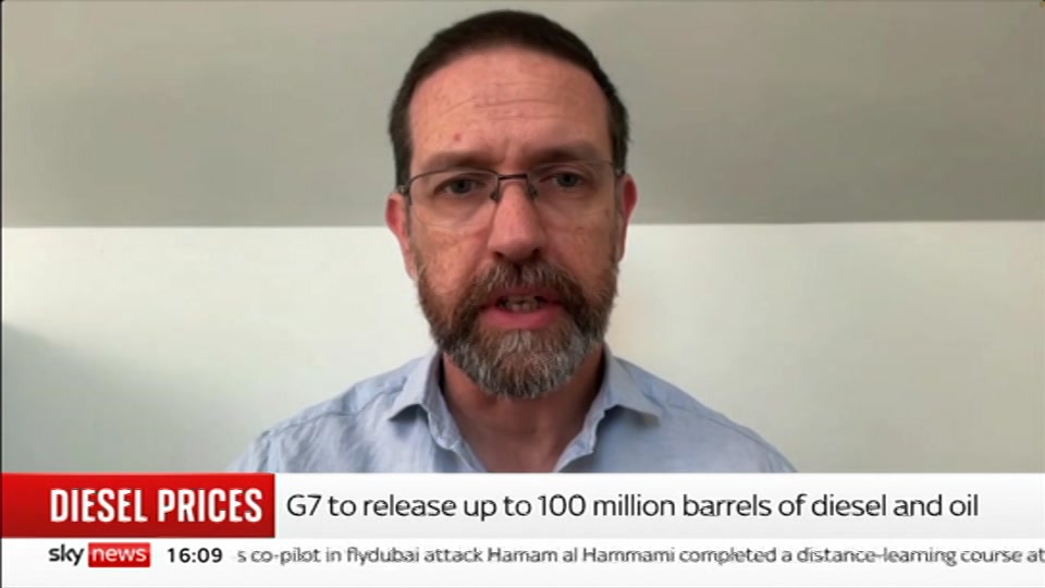 Still from Sky News at 9:00