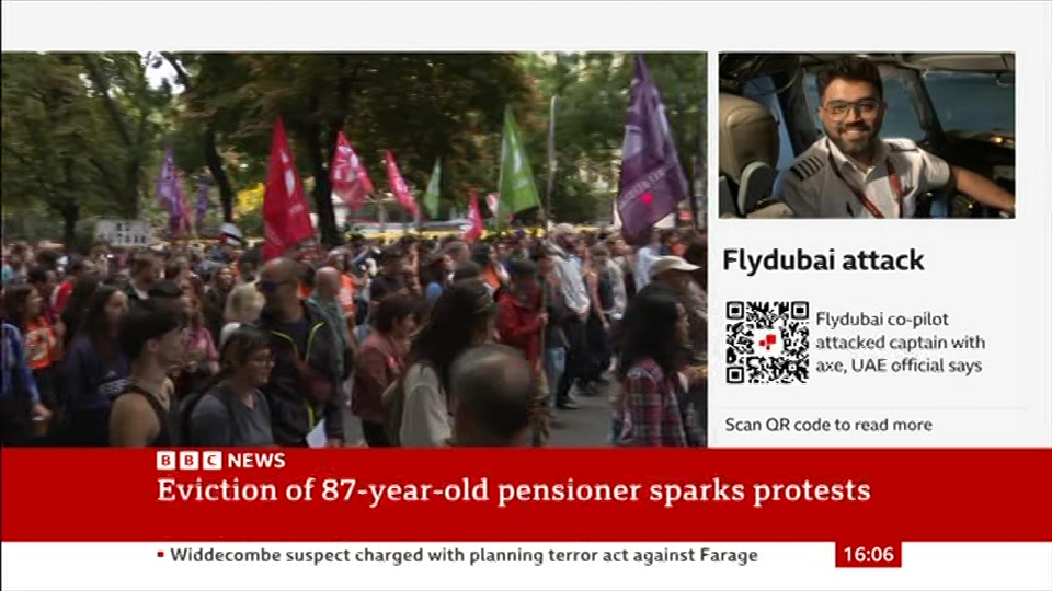 Broadcast still at 6m. BBC News, 3 October 2026.