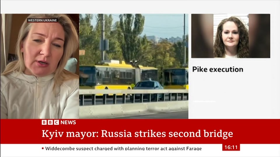 Broadcast still at 11m 30s. BBC News, 3 October 2026.