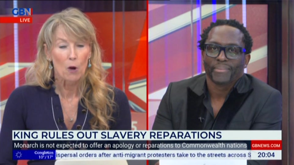 Still from GB News at 4:00