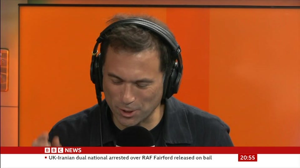 Still from BBC News at 25:00