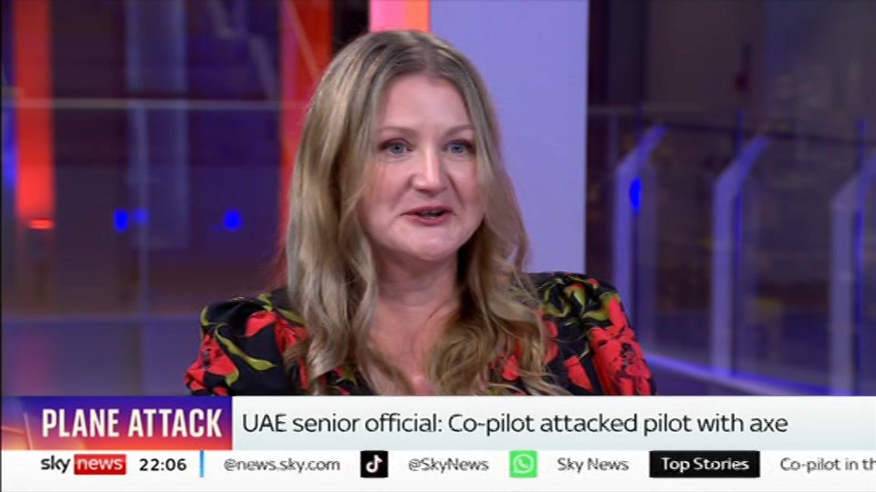 Still from Sky News at 6:30