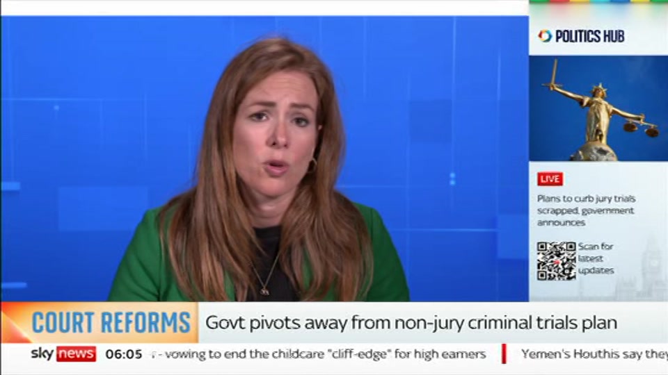 Still from Sky News at 5:00