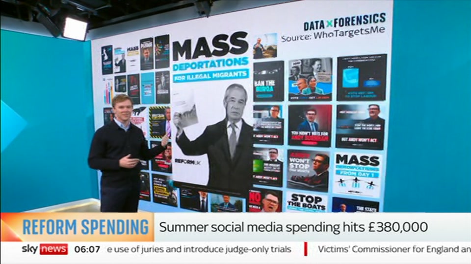 Still from Sky News at 7:30
