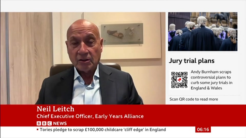 Broadcast still at 16m. BBC News, 4 October 2026.