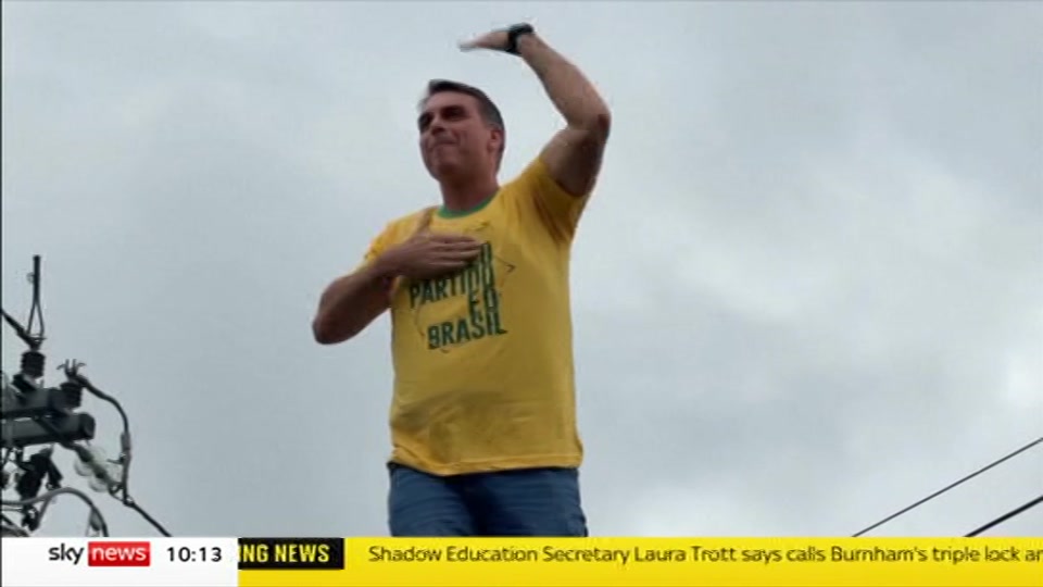 Broadcast still at 13m. Sky News, Sky News Today With Matt Barbet, 4 October 2026.