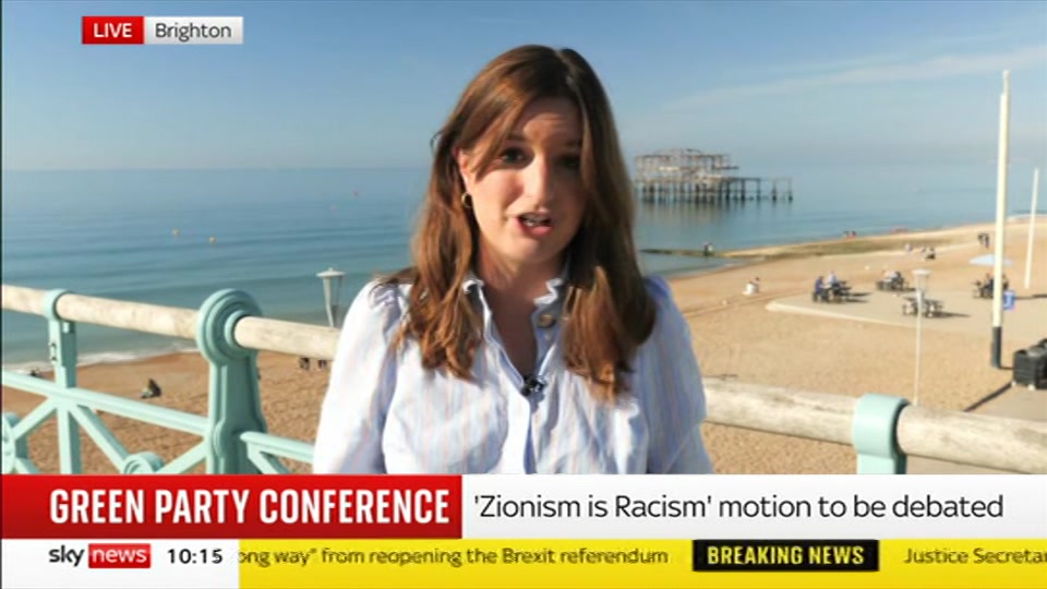 Still from Sky News at 15:00