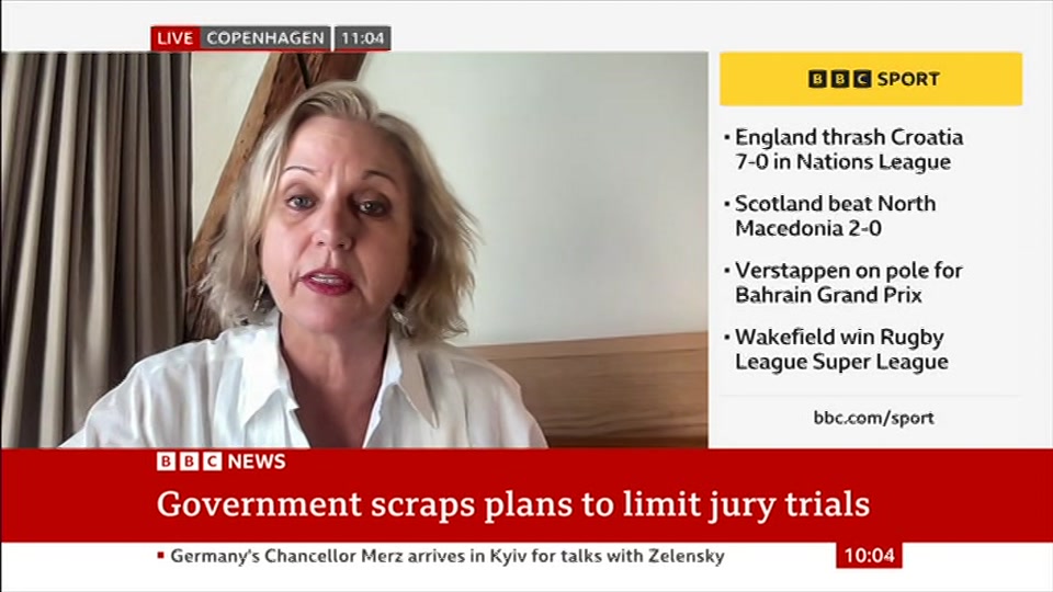 Still from BBC News at 4:30