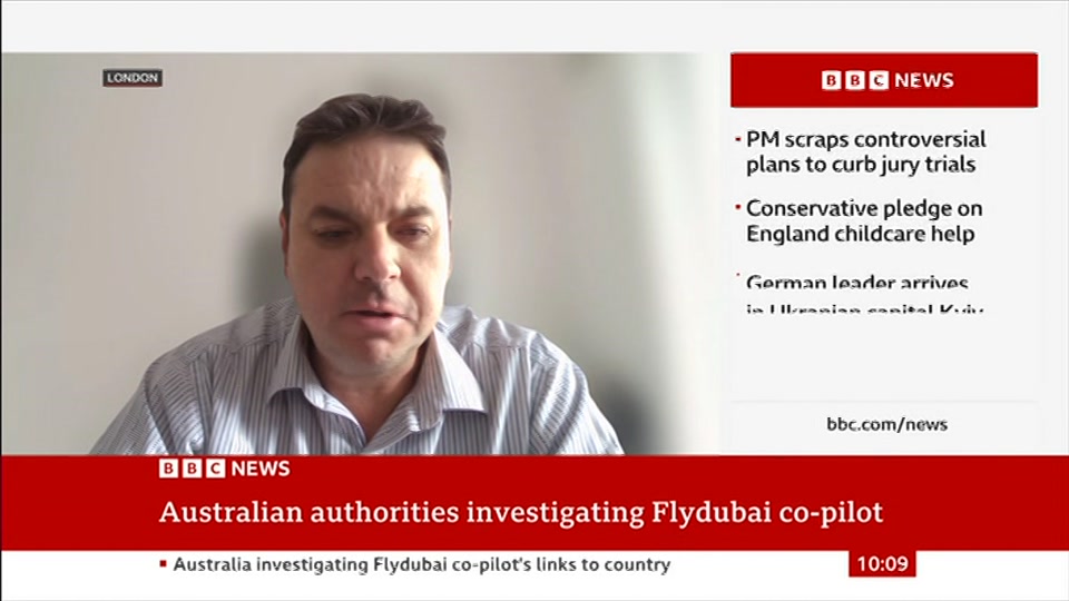 Broadcast still at 9m 30s. BBC News, 4 October 2026.