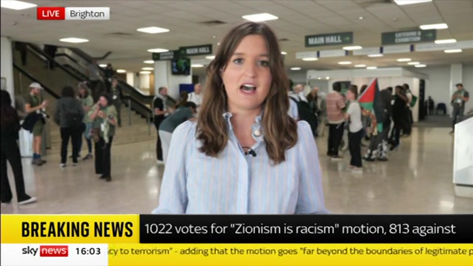 Still from Sky News at 3:30