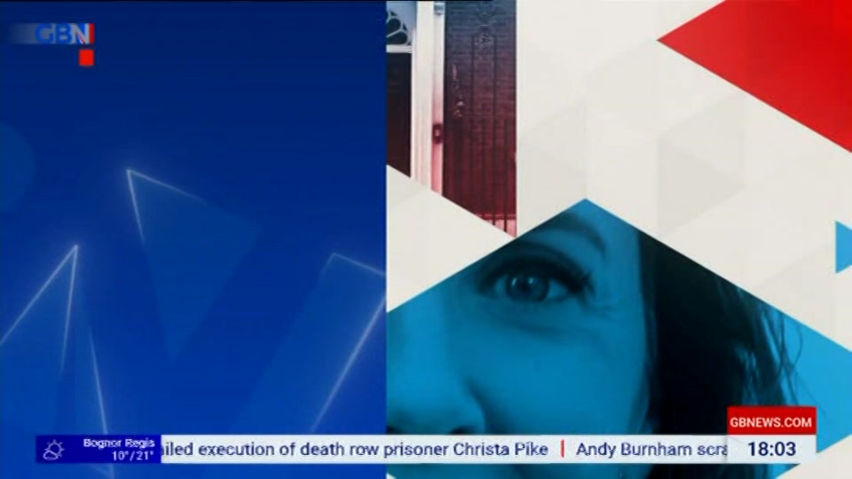 Still from GB News at 3:00