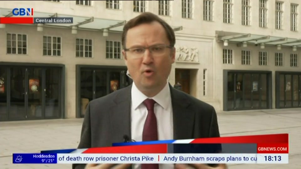 Still from GB News at 13:00