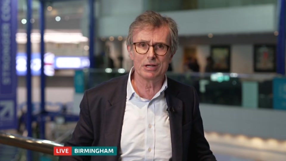 Broadcast still at 3m 30s. ITV, ITV Evening News, 4 October 2026.