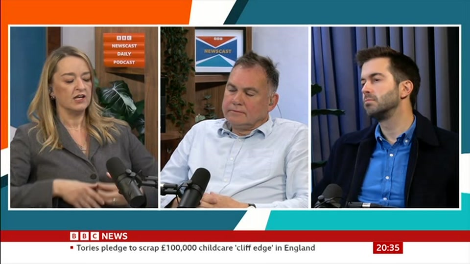 Still from BBC News at 5:30
