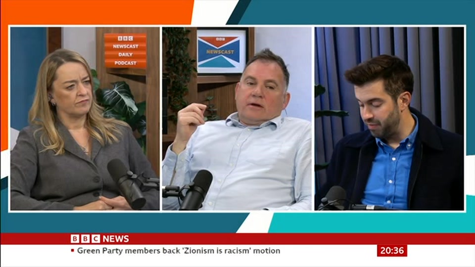 Still from BBC News at 6:00