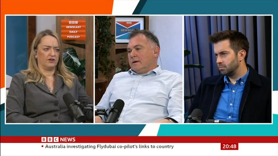 Still from BBC News at 18:30
