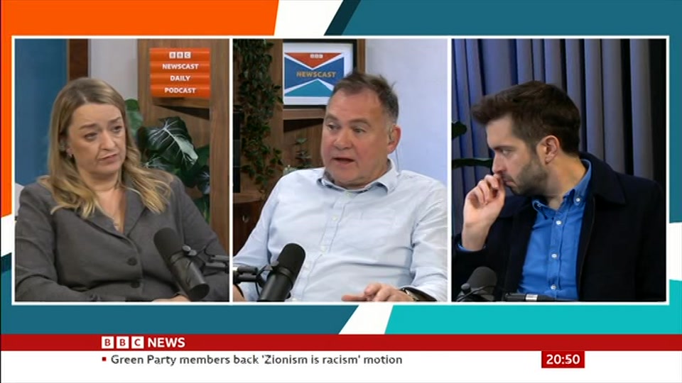 Still from BBC News at 20:00