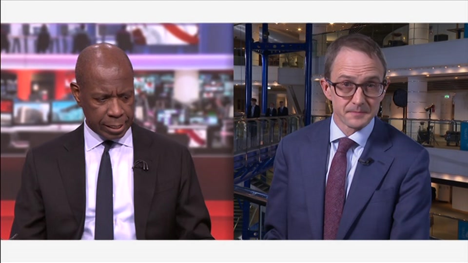 Broadcast still at 10m 30s. BBC One, BBC News and Weather, 4 October 2026.