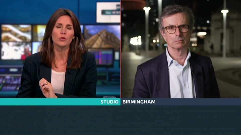 Broadcast still at 6m. ITV, ITV News, 4 October 2026.
